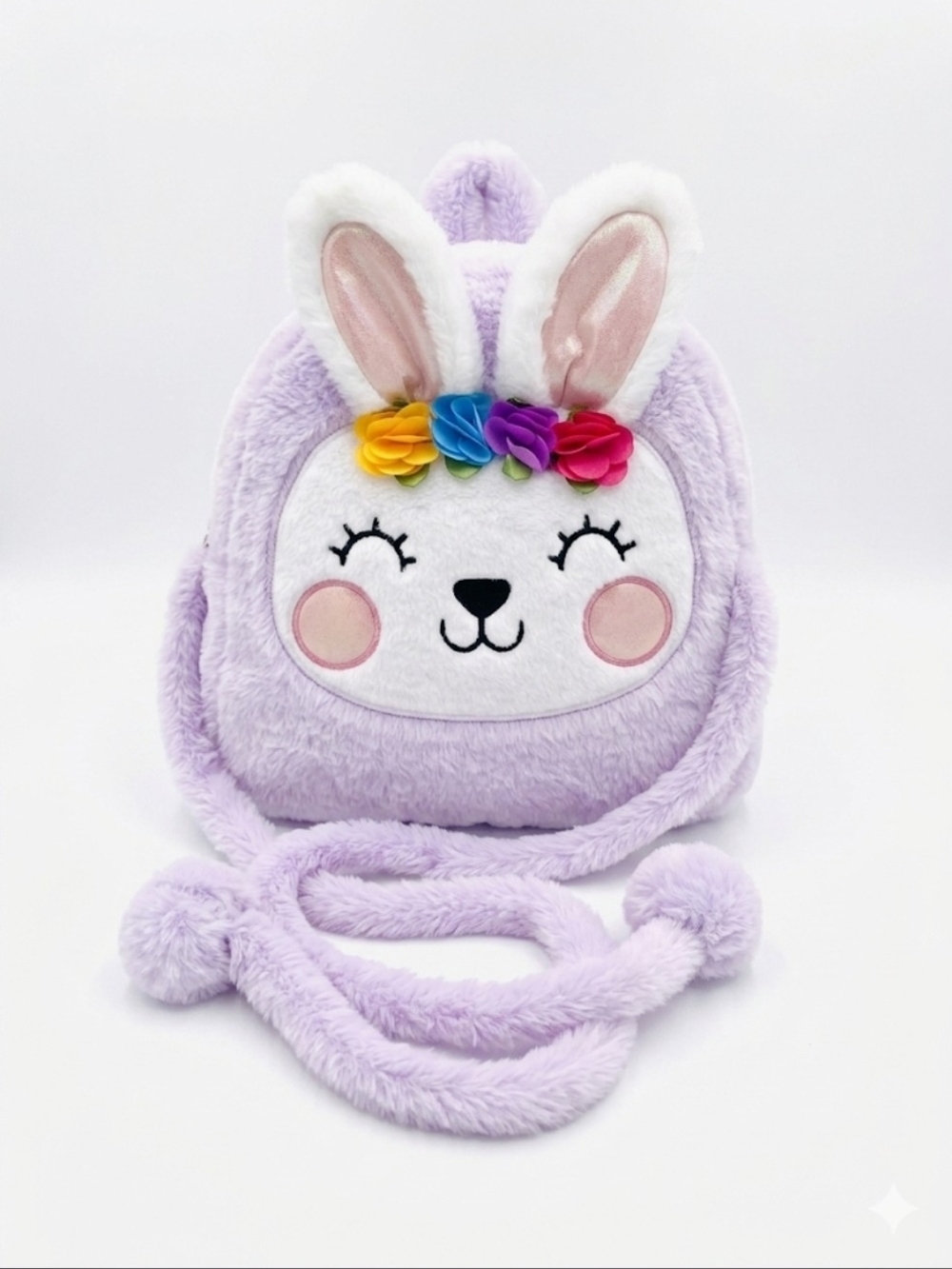 Backpack & Blanket Set Buddy Pal Lavender Plush Bunny NWOT